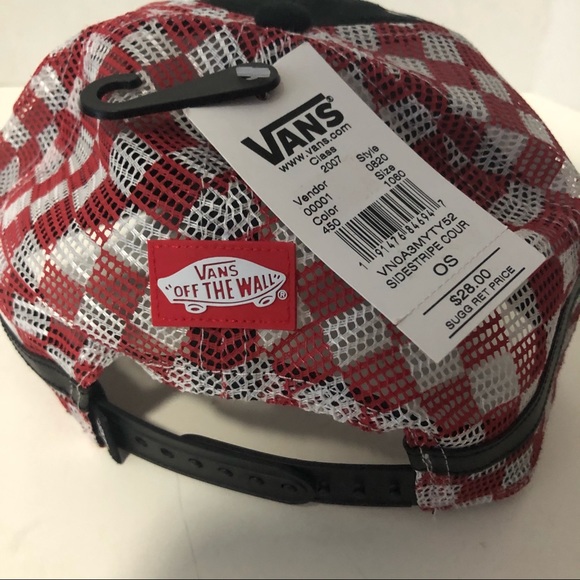 Vans Off The Wall Sidestripe Court SnapBack Hat - Picture 3 of 6